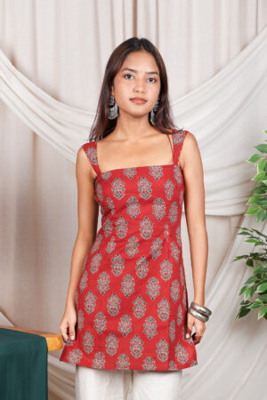 Avani Wide Shoulder Strap Kurti 3 ADK03844