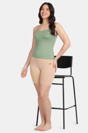 Neck Camisole in Fair Green Sona Mart1