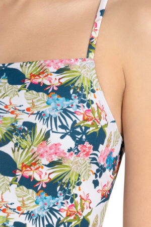 Straight Neck Swim Suit Sona Mart