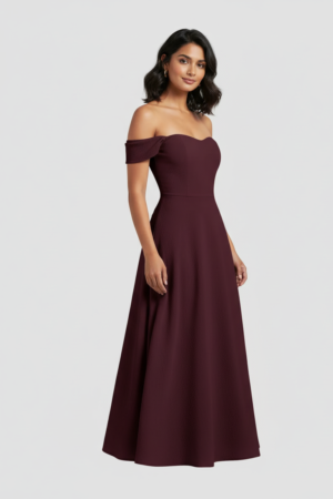 Romantic One Shoulder Dres Sona Mart