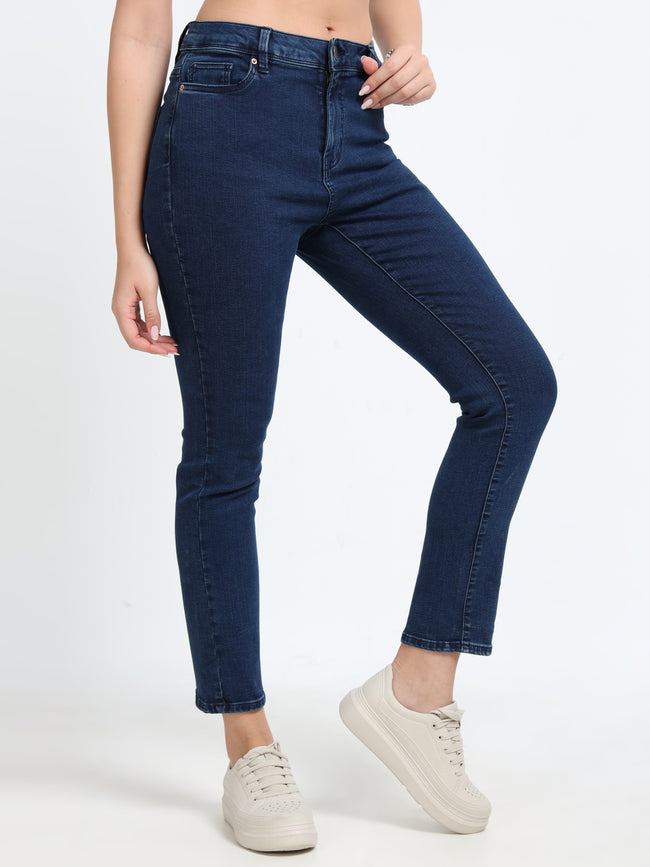 Indigo Blue Slim Fit Skinny Jeans